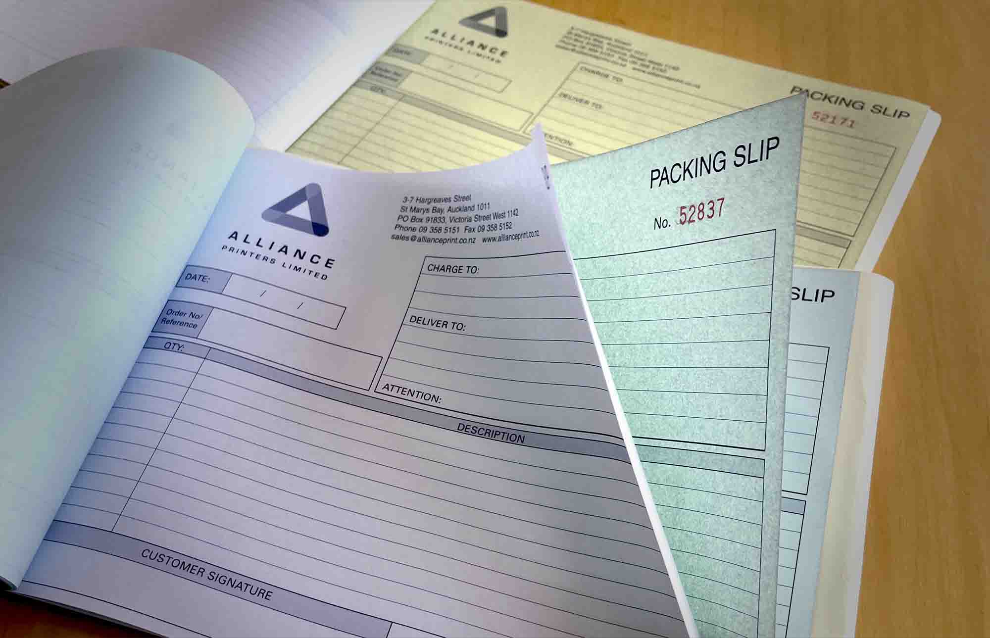 NCR booklet
